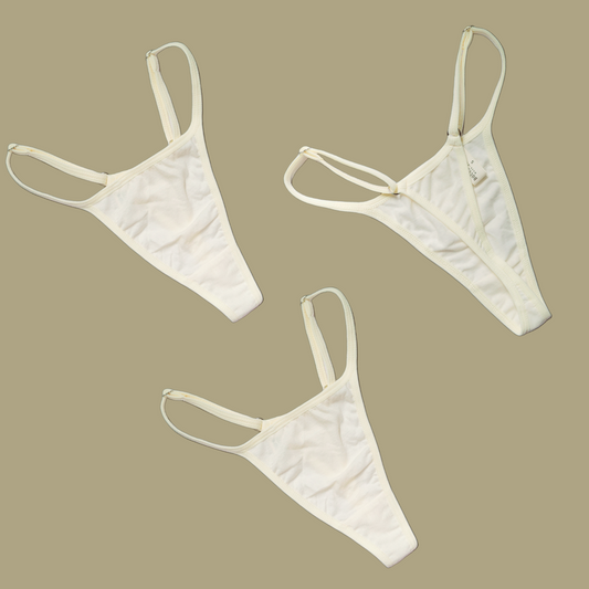 Pack x 3 Semi Hilo Nina 1 - Algodón orgánico pima