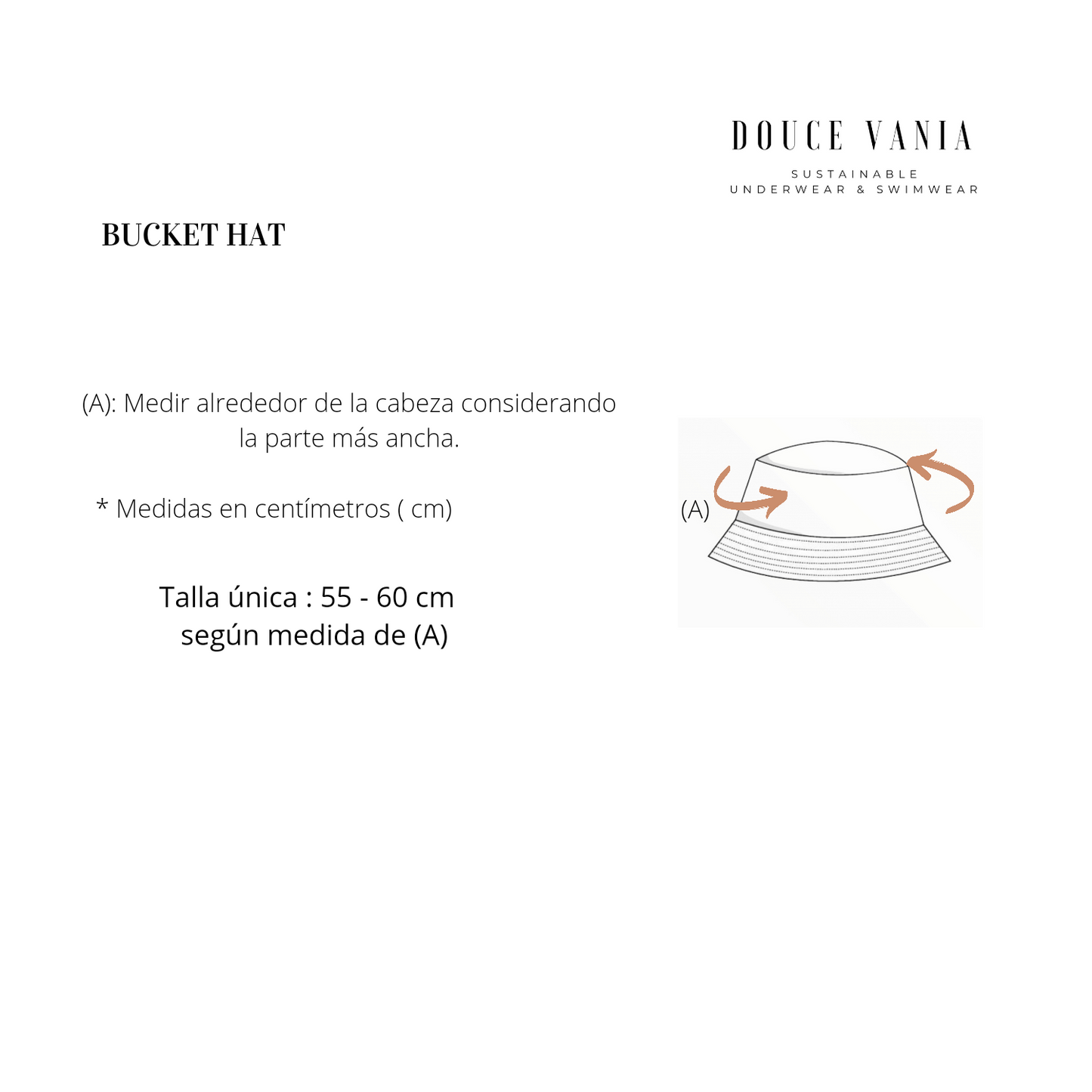 Sustainable Bucket Hat Reversible